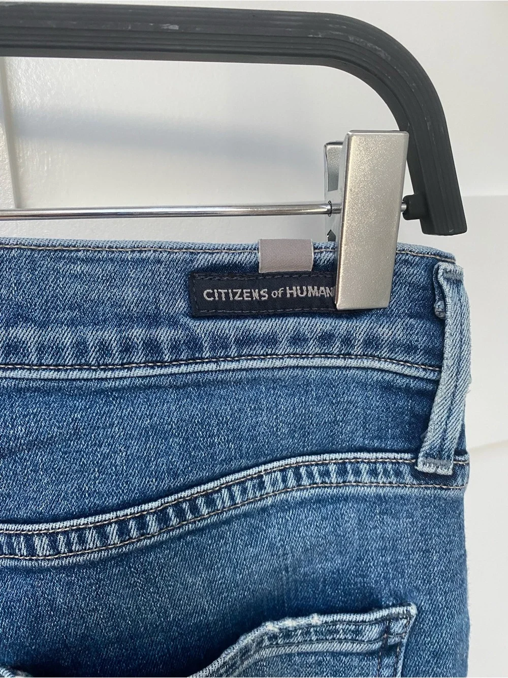 Citizens of Humanity rocket crop high rise skinny Blue Women's Skinny Jeans